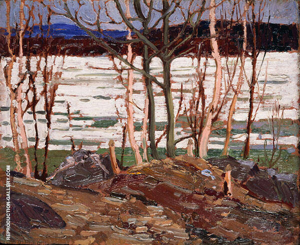 Spring Breakup by Tom Thomson | Oil Painting Reproduction