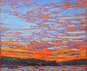 Sunset Clouds By Tom Thomson