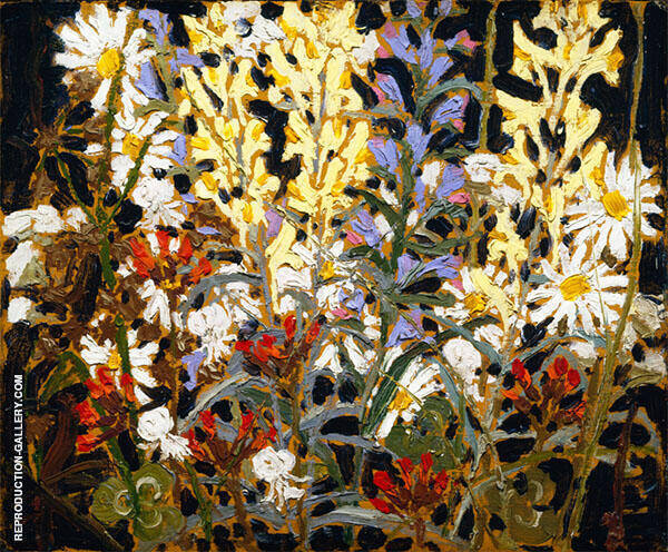 Wildflowers by Tom Thomson | Oil Painting Reproduction
