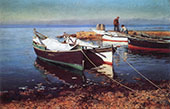 Fishing Boats By Elin Kleopatra Danielson Gambogi