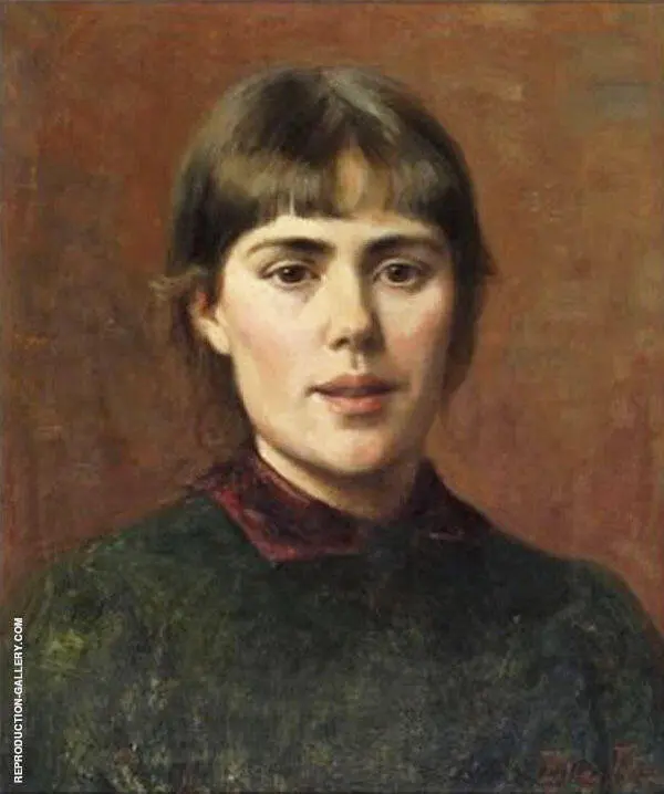 Self Portrait 4 By Elin Kleopatra Danielson Gambogi