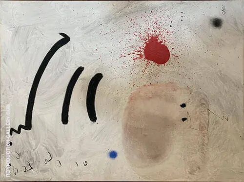 Untitled Abstract By Joan Miro