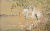 Bathing Nymph By Hobbe Smith