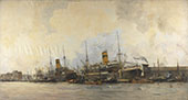 View of The Panama Quay to The West By Hobbe Smith