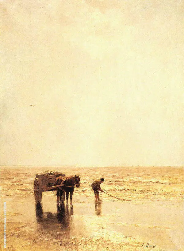 Collecting Shellfish By Jacob Maris