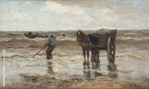 Gathering Seaweed 1888 By Jacob Maris