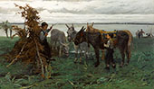 Boys Herding Donkeys 1865 By Willem Maris