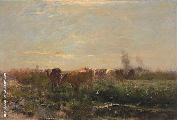 Early Morning by Willem Maris | Oil Painting Reproduction