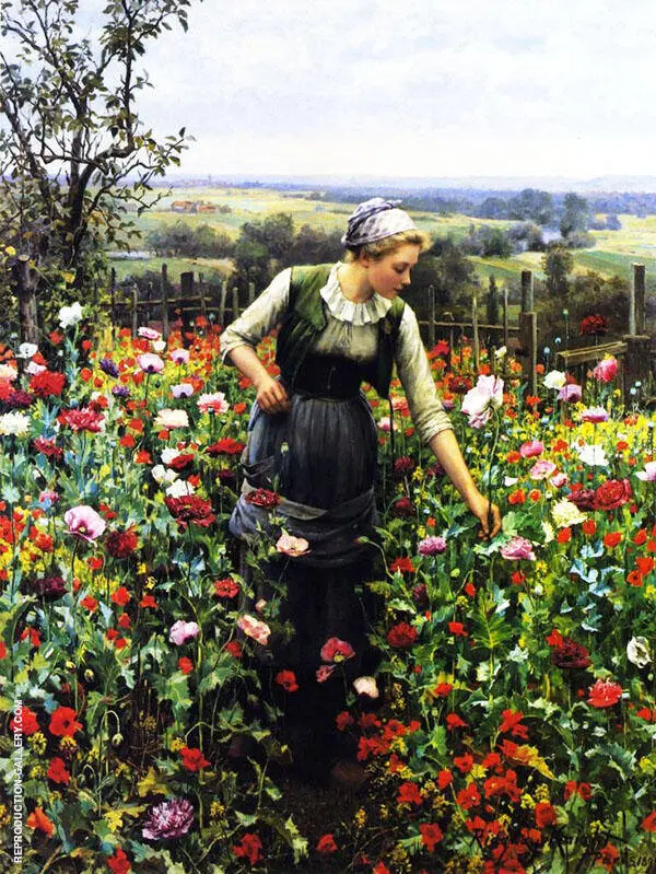 A July Morning By Daniel Ridgway Knight