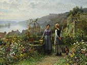 At The Well By Daniel Ridgway Knight