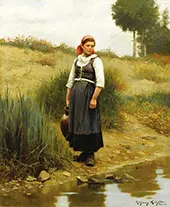 Daydreams By Daniel Ridgway Knight