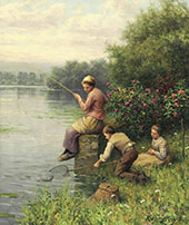 Golden Days of Fishing By Daniel Ridgway Knight