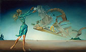 Trilogy of the desert Mirage 1946 By Salvador Dali