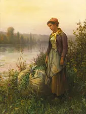 Twilight By Daniel Ridgway Knight