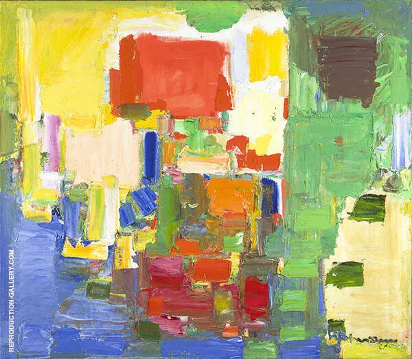 August Light 1957 By Hans Hofmann
