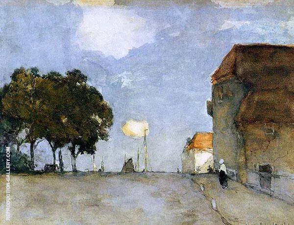 Ships in Harbour By Johan Hendrik Weissenbruch