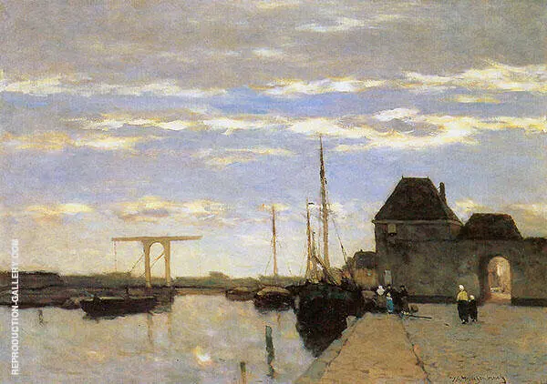 Souvenir of Haarlem By Johan Hendrik Weissenbruch