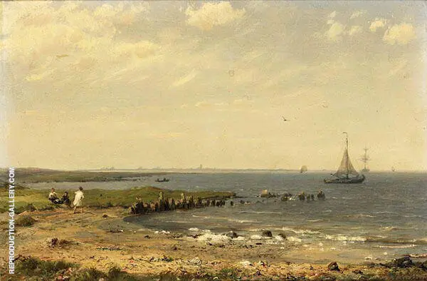 Unloading The Catch By Johan Hendrik Weissenbruch