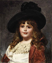 Laura at Seven By Charles Auguste Emile Durant (Carolus Duran)