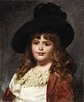 Laura at Seven By Charles Auguste Emile Durant (Carolus Duran)