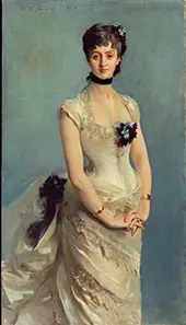 Madame Paul Poirson By Charles Auguste Emile Durant (Carolus Duran)