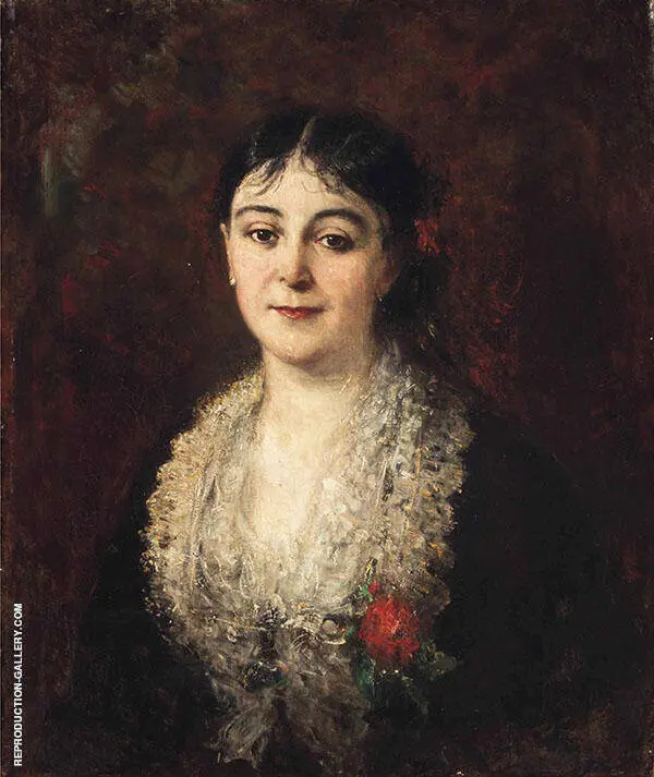 Portrait of a Lady By Charles Auguste Emile Durant (Carolus Duran)