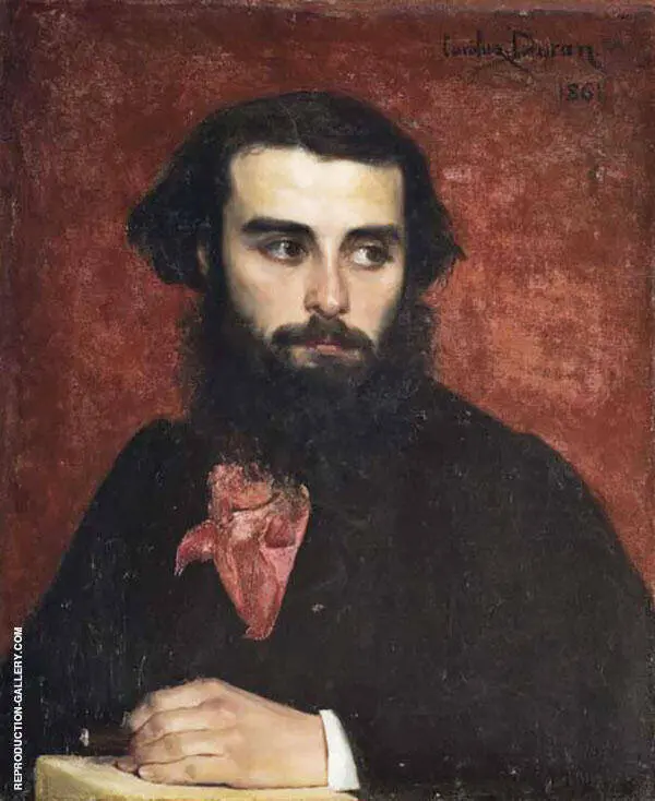 Portrait of Louis Florestan Myionnet By Charles Auguste Emile Durant (Carolus Duran)