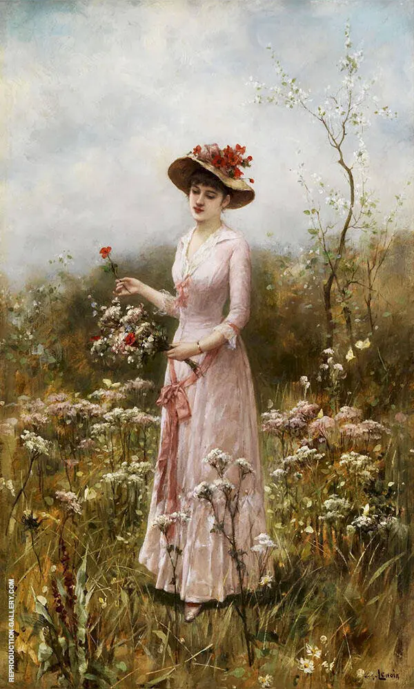 Elegante Dame By Charles Amable Lenoir