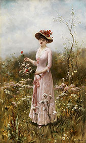 Elegante Dame By Charles Amable Lenoir