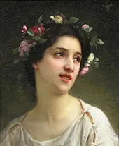 Head of a Nymph 1901 By Charles Amable Lenoir