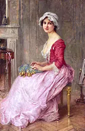 La Dentellire By Charles Amable Lenoir