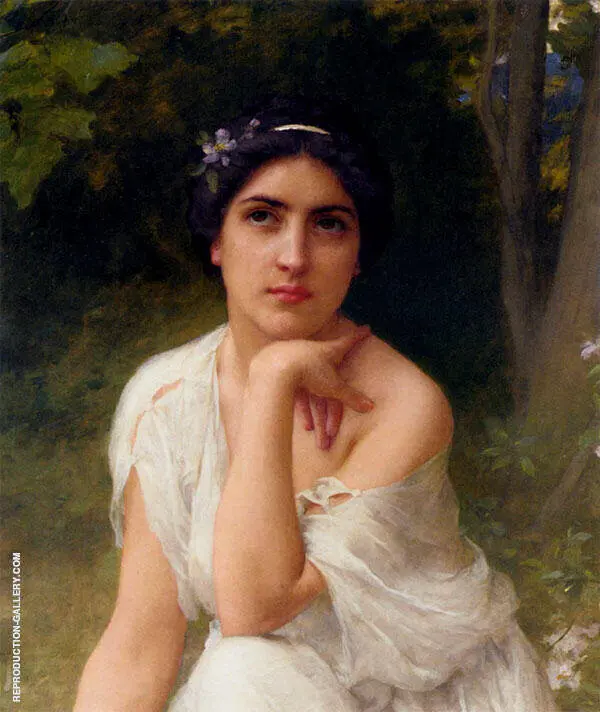 Pensive By Charles Amable Lenoir