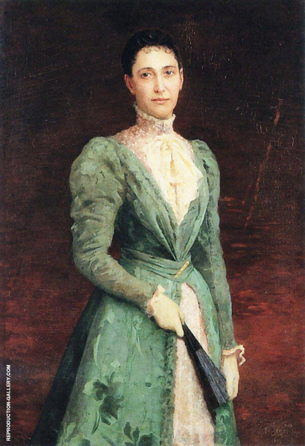 Portrait of Elizabeth Gardener Bouguereau | Oil Painting Reproduction