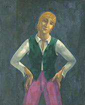 Boy with Green Waistcoat By Eugene Zak