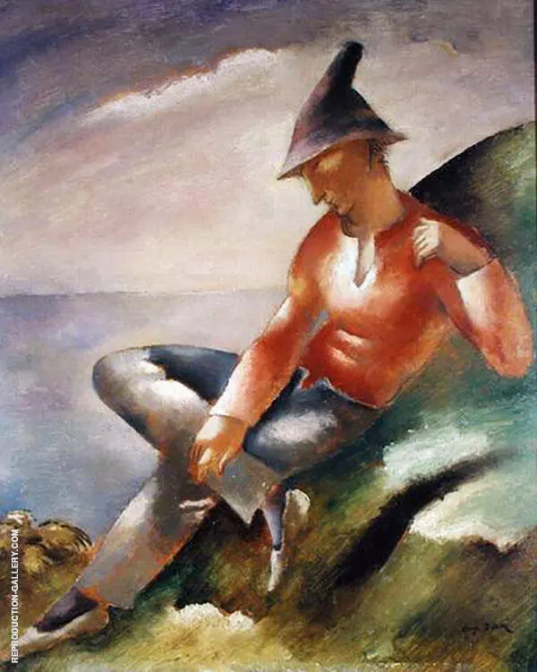 Man Resting By Eugene Zak