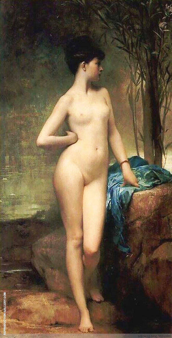 Chloe 1875 by Jules Joseph Lefebvre | Oil Painting Reproduction