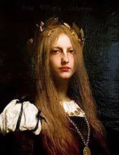 Diva Vittoria Colonna By Jules Joseph Lefebvre