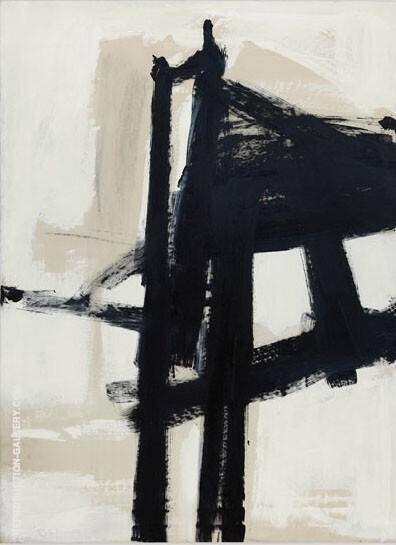 Light Mechanic by Franz Kline | Oil Painting Reproduction