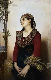 Mediterranean Beauty By Jules Joseph Lefebvre