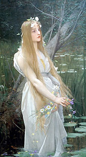 Ophelia By Jules Joseph Lefebvre