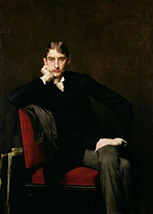 Portrait of M Fitzgerald 1889 By Jules Joseph Lefebvre