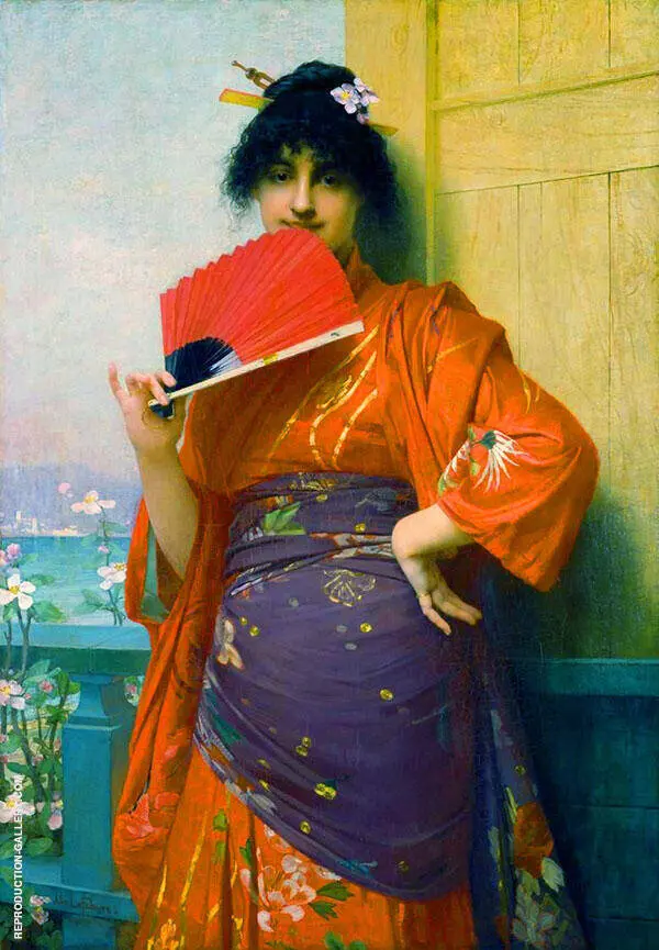 Une Japonaise By Jules Joseph Lefebvre
