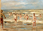 Bathing Boys 1899 By Max Liebermann