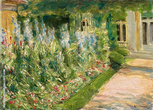 Flowers at The Gardener's House to The East | Oil Painting Reproduction