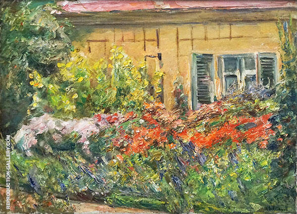 Flowers at The Gardner's House North | Oil Painting Reproduction
