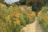 Flower Shrubs in Wannsee Garden By Max Liebermann