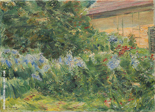 Flowers on The Gardener's Cottage to The Northwest 1926 | Oil Painting Reproduction