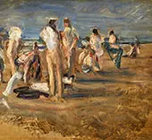 On The Shores of Lake Maggiore By Max Liebermann