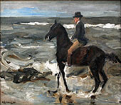 Rider on The Beach 1904 By Max Liebermann