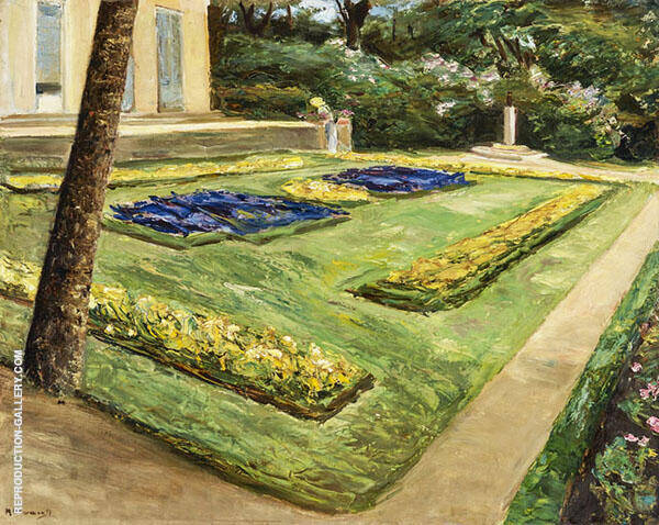 Terrace in The Garden near The Wannsee Towards Northwest | Oil Painting Reproduction